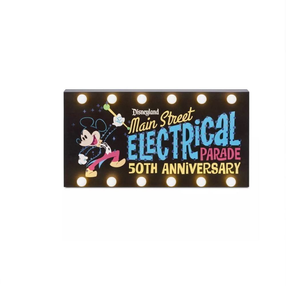 The Main Street Electrical Parade 50th Anniversary Light-Up Wall Decor